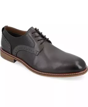 Мужские туфли-броги Clayton Plain Toe Derby Thomas & Vine, серый