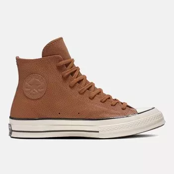 Мужские туфли Чак 70 кожаные Converse, коричневый