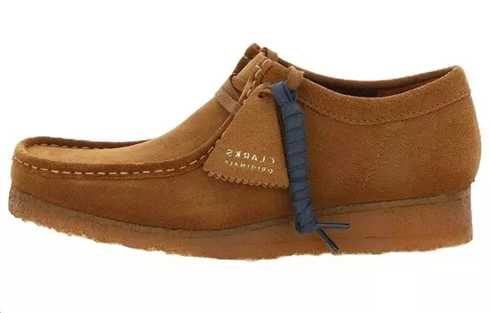 Мужские туфли Clarks Wallabee 'Cola'
