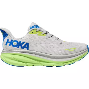 Мужские туфли Clifton 9 Hoka, цвет Stardust-Electric Cobalt