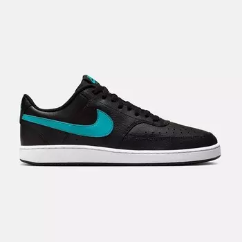 Мужские туфли Court Vision низкие Nike, черный
