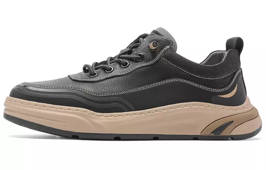 Мужские туфли CВ°BANNER Men's Casual Shoes Men Low-Top Black