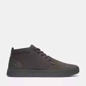 Мужские туфли Davis Square Chukka Timberland, цвет Blackout Nubuck
