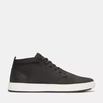Мужские туфли Davis Square Chukka Timberland, цвет Black Nubuck