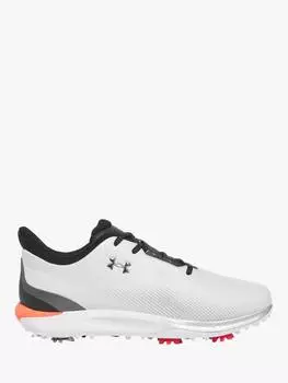 Мужские туфли для гольфа hovr drive 2 Under Armour, цвет Halo Gray / Black