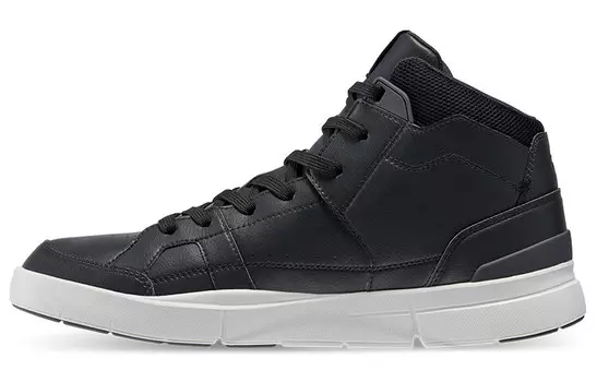 Мужские туфли для скейтбординга Club Skateboarding Shoes Mid-top Black | Eclipse Black On