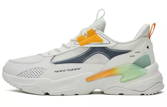 Мужские туфли Lifestyle с низким верхом, белые/королевские синие Erke