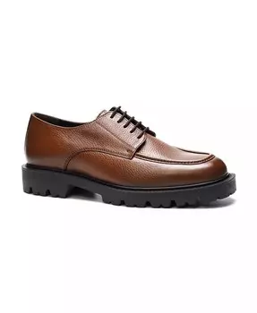 Мужские туфли Morgan Leather Lace Up A. Veer, коричневый/бежевый