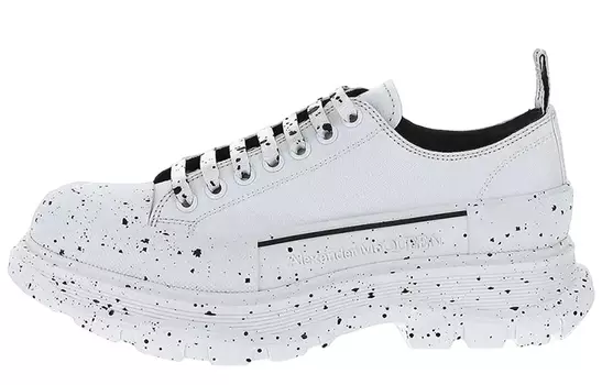 Ботинки Alexander McQueen Tread Slick Sneakers 'White Black'