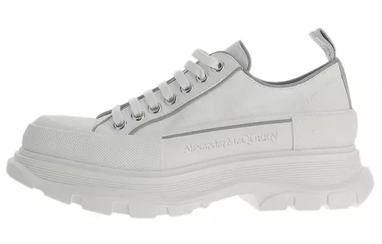 Ботинки Alexander McQueen Tread Slick Lace Up Shoes 'White Grey'