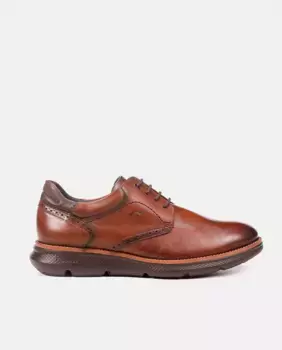 Мужские туфли на шнурках F1401 Habana Fluchos, цвет Cuero