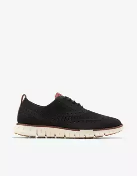 Мужские туфли на шнуровке из ткани Stitchlite с подошвой FlowerFoam Cole Haan, белый