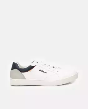 Мужские туфли на шнуровке с резиновой подошвой Refresh, белый