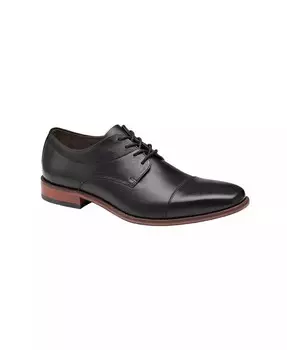 Мужские туфли-оксфорды Archer Cap Toe Johnston & Murphy, черный