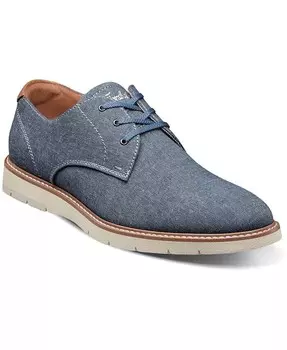 Мужские туфли-оксфорды Vibe Canvas Plain Toe Florsheim, синий