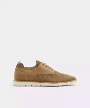 Мужские туфли с круглым носком и шнуровкой Aldo, бежевый