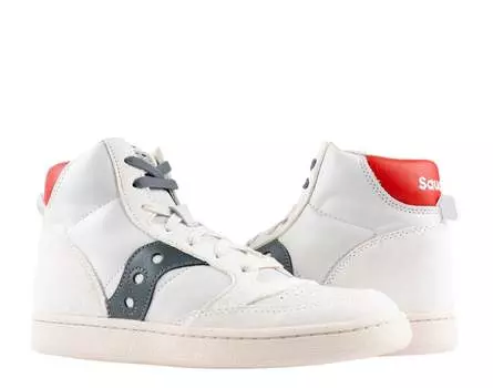 Мужские туфли Saucony Originals Jazz Court High Premium белого/темно-синего/красного цвета S70722-2