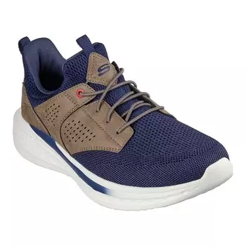 Мужские туфли Skechers Relaxed Fit Slade Breyer, цвет Navy Tan