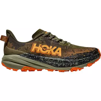 Мужские туфли Speedgoat 6 Hoka, оливковый