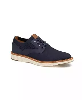 Мужские туфли Upton Knit Plain Toe Johnston & Murphy, синий