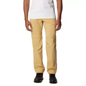 Мужские туристические брюки Silver Ridge Columbia с откидным верхом, охра