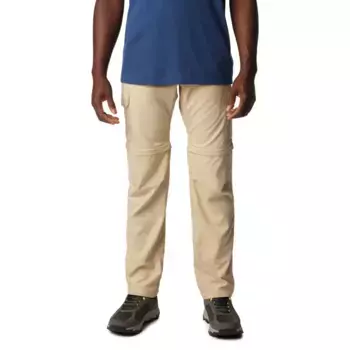 Мужские туристические брюки Silver Ridge Columbia с откидным верхом, натуральный