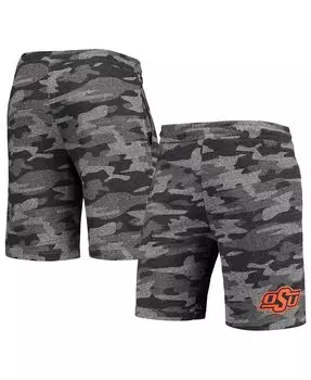 Мужские угольно-серые шорты для отдыха oklahoma state cowboys camo backup terry jam lounge Concepts Sport, мульти