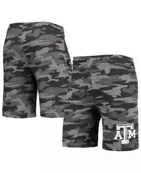 Мужские угольно-серые шорты texas a&m aggies camo backup terry jam lounge Concepts Sport, мульти
