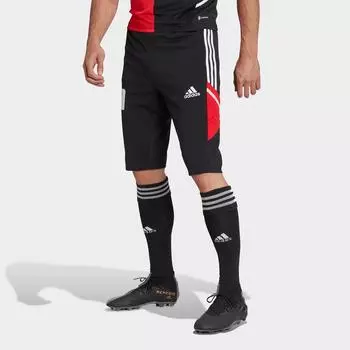 Мужские укороченные брюки Adidas Soccer Messi Condivo 22, черный
