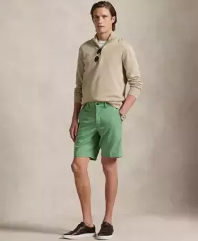 Мужские укороченные шорты Performance с зауженным кроем, 9 дюймов Polo Ralph Lauren, синий