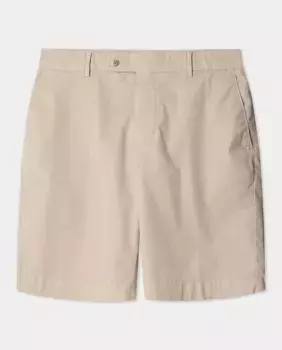 Мужские ультралегкие хлопковые шорты-бермуды, классический крой, большие размеры Hackett, бежевый