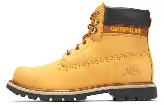 Ботинки CAT Colorado Series Outdoor Boots Men Black Yellow