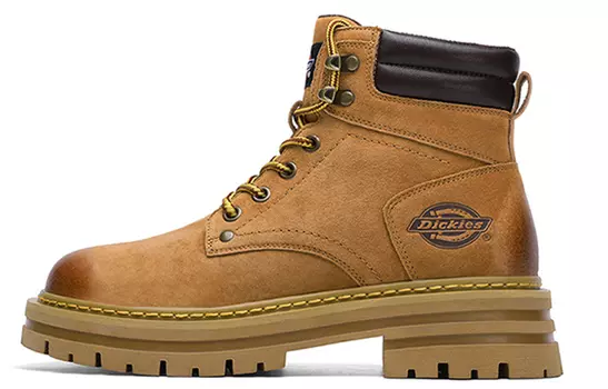 Мужские уличные ботинки Dickies, Землисто-желтый - неворсованный
