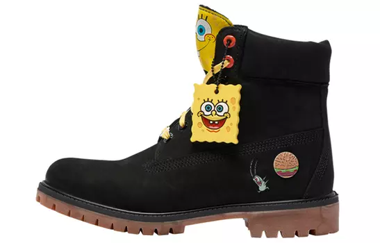 Ботинки Timberland 6" Boot Spongebob Black