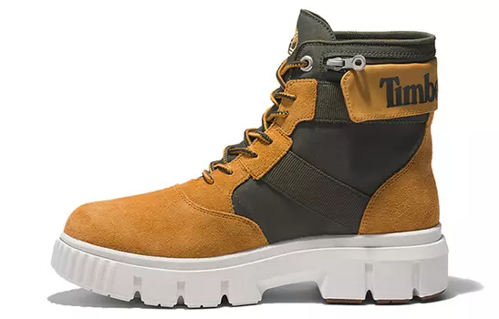 Ботинки Timberland Greyfield 6 Inch Waterproof Fold-Down Boots 'Wheat Suede'