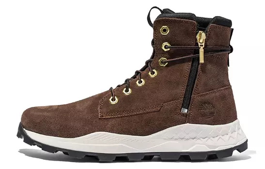 Ботинки Timberland Brooklyn Side Zip Boot 'Brown Nubuck'