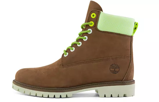 Ботинки Timberland Hi-Vis Heritage 6 Inch Waterproof Wide Fit Boot 'Dark Purple'