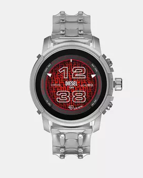 Мужские умные часы Diesel Griffed DZT2040 из стали Diesel, серебро