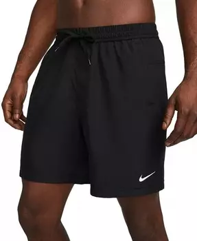 Мужские универсальные шорты Form Dri-FIT без подкладки шириной 7 дюймов Nike, черный