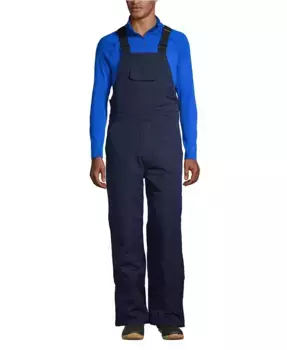 Мужские утепленные непромокаемые брюки-комбинезон Expedition Lands' End, синий