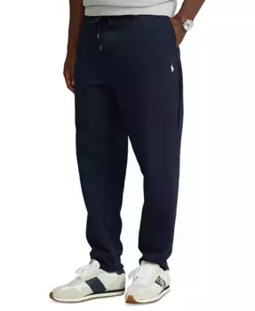 Мужские утепленные спортивные брюки Big & Tall Double-Knit Jogger Pants Polo Ralph Lauren, синий