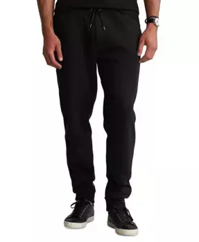 Мужские утепленные спортивные брюки Big & Tall Double-Knit Jogger Pants Polo Ralph Lauren, черный