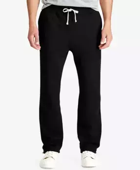 Мужские утепленные спортивные брюки Signature Fleece Big & Tall Polo Ralph Lauren, черный