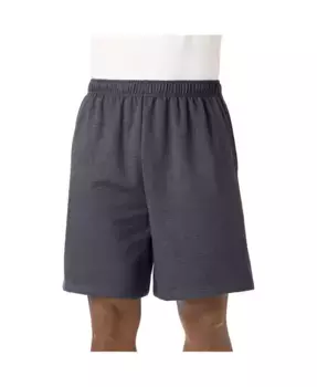 Мужские уютные флисовые шорты KingSize, черный