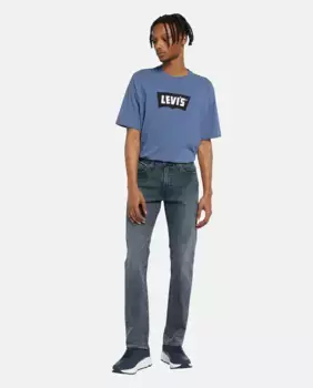 Мужские узкие эластичные джинсы 511 Levi's, тёмно-синий