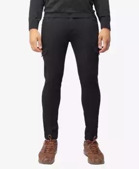 Мужские узкие брюки Commuter Chino с карманами-карго X-Ray, черный