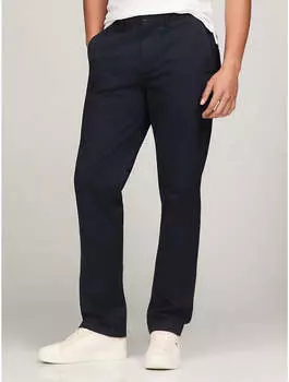 Мужские узкие брюки Tommy Hilfiger THFlex Tommy Chino, темно-синий