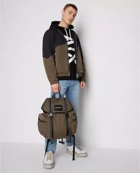 Мужские узкие джинсы из плюшевого денима J13 Armani Exchange, индиго
