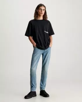 Мужские узкие джинсы с низкой талией Calvin Klein Jeans, индиго