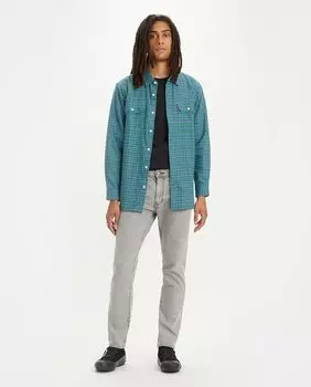Мужские узкие серые джинсы 511 Levi's, светло-серый